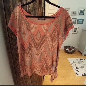 Peruvian Connection Short Sleeve Sweater